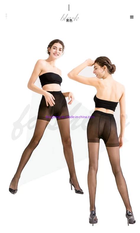 Sexy Women 15d Sheer Plain Invisible Crotch Tights China Tight And Sheer Tight Price