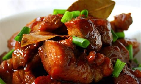 Reduce heat to low, cover, and simmer until chicken is cooked through and tender, about 20 minutes, turning the chicken pieces halfway through. Chicken & Pork Adobo - Asian Recipe