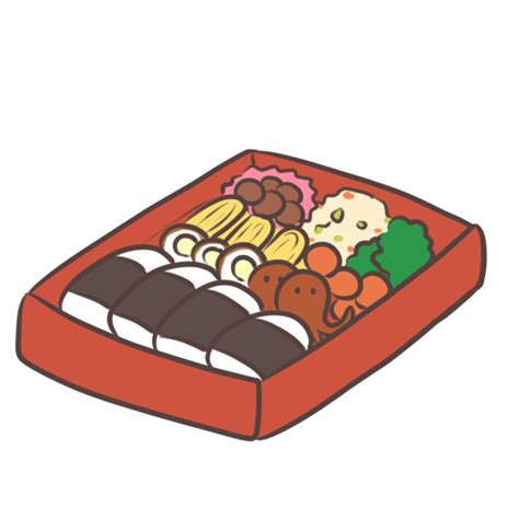 ここへ到着する お弁当 イラスト 無料