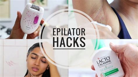 How To Use Epilator Epilator Hair Removal Hacks Philips Satinelle