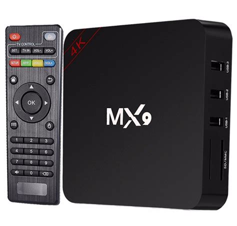 Hd box 4k prime ci. Smart Tv Box Mx9 4k Android 6.0 Quad Core Netflix Kodi ...