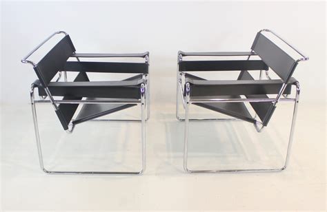 Pair Of Wassily Chairs Designed By Marcel Breuer For Knoll Lookmodern