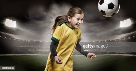 Girl Juggling Soccer Ball Photos And Premium High Res Pictures Getty