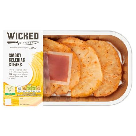 Wicked Kitchen Smoky Celeriac Steak 280g Tesco Groceries