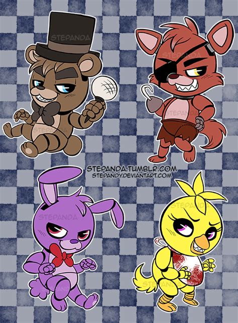 Chibi Five Nights At Freddys By Stepandy On Deviantart