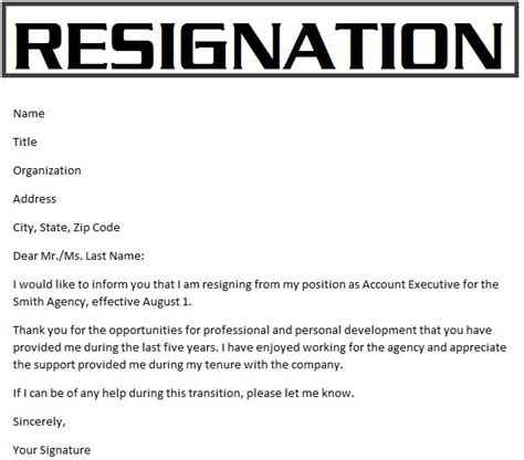 Contoh Resignation Letter Malaysia Contoh Resign Letter Pdf Etsuo