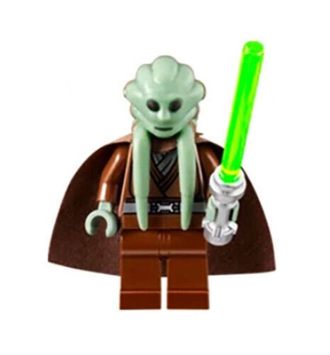 Lego Kit Fisto 9526 With Cape Episode 3 Star Wars Minifigure Etsy