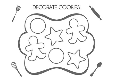 Want to color your own christmas banner? FREE Holiday Baking Party Printables | Catch My Party