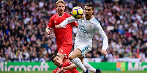 Nacho 3', cristiano ronaldo 23' 31' penalty, toni kroos 38', hakimi 42'.spanish la. Hasil Pertandingan Real Madrid vs Sevilla: Skor 5-0 - Bola.net