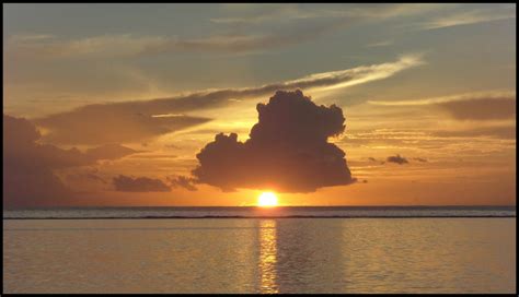 Tahiti Sunrise By Djooleean On Deviantart