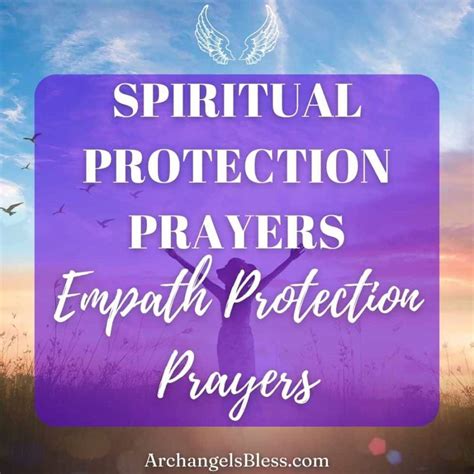 Spiritual Protection Prayers Empath Protection Prayers That Actually