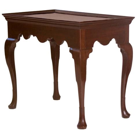 Mahogany Queen Anne Tea Table For Sale At 1stdibs