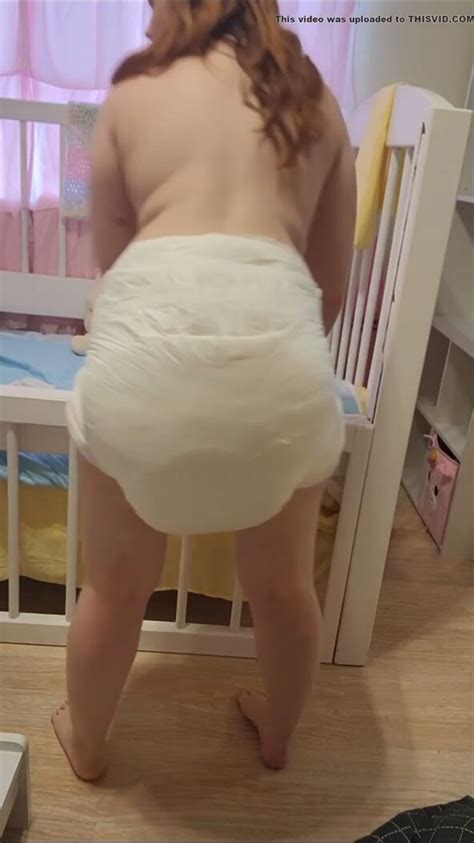 Babe Vids Bulky Diaper Waddle ThisVid Com