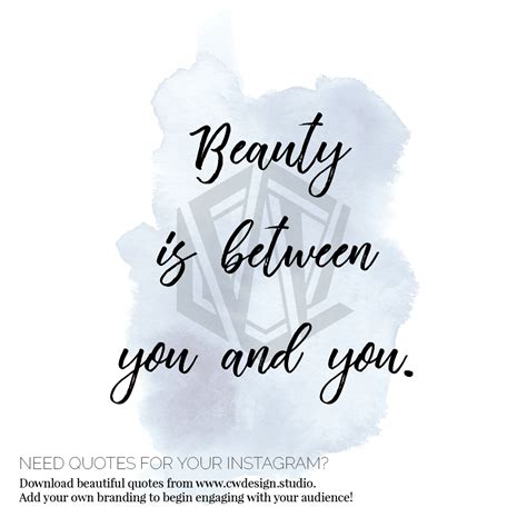 The 52 Beauty Quotes For Instagram Is A Selection Of Hand Lettered