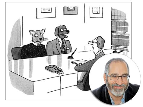 “a Dog A Cat And A Lawyer” Caption Contest Commentary With Lawrence