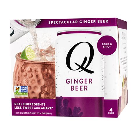 Q Ginger Beer 75 Oz 24 Pack