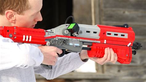 Shop for nerf fortnite blasters in nerf blasters. LEGO Fortnite Tactical Shotgun - YouTube