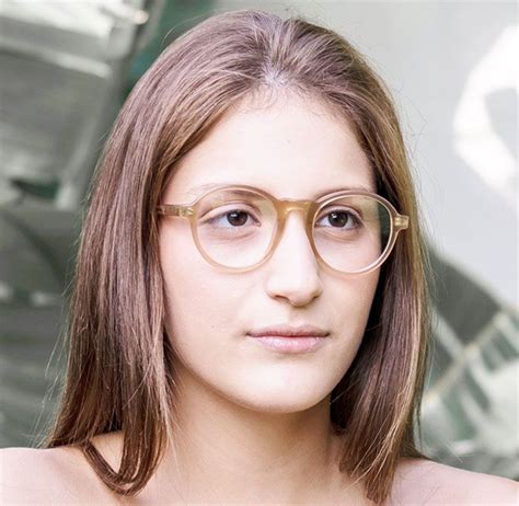 Pure Nude Color For These Vintage Styled Hipster Glasses Hipster