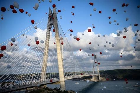 Turkey Opens One Of The Worlds Biggest Suspension Bridges