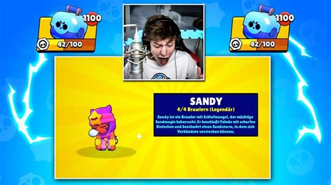 I hope you enjoy it ;33. NEUER LEGENDÄRER BRAWLER - SANDY aus GRATIS BRAWL BOX ...