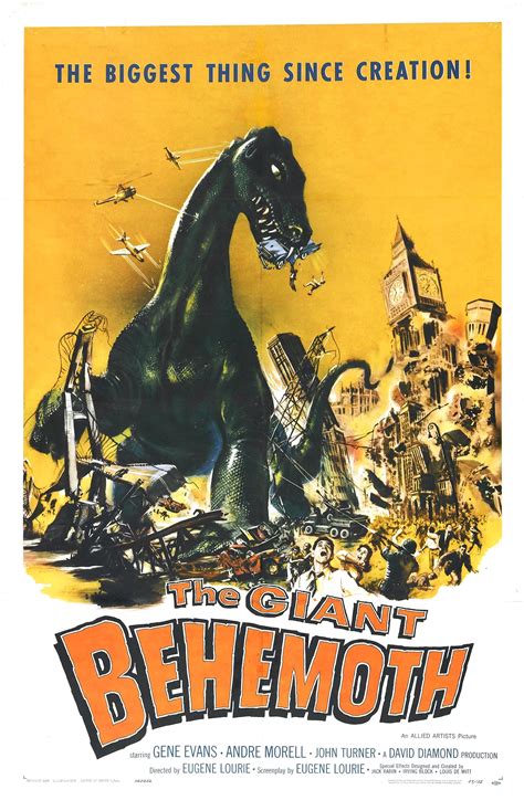 The Giant Behemoth 1959 Wikizilla The Kaiju Encyclopedia