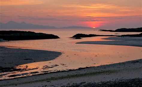 Around Scotland Arisaig Sunset