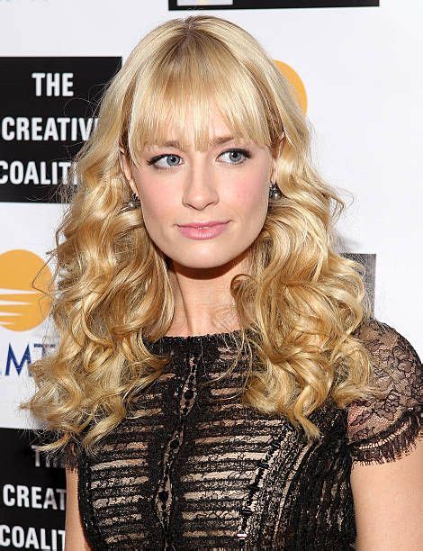 Actress Beth Behrs Attends The Creative Coalitions And Lanmark