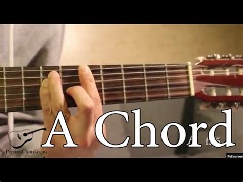 All the diameters of the same circle have the same length. A Major Chord on Guitar (5th Fret) - YouTube