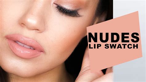 Nude Lipstick Swatch Maybelline Inti Matte Nude Lipsticks Lookbook My