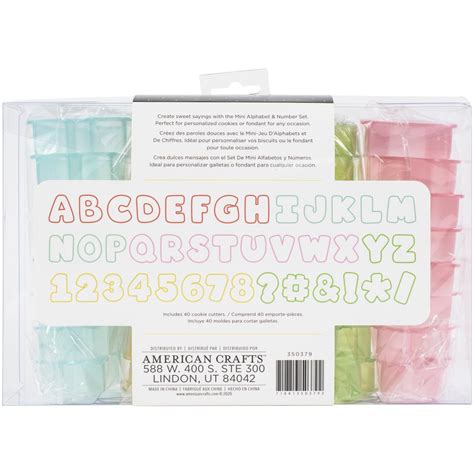There are recipes cookie dough and royal icing. Sweet Sugarbelle Mini Alphabet ABC and Number Cookie ...