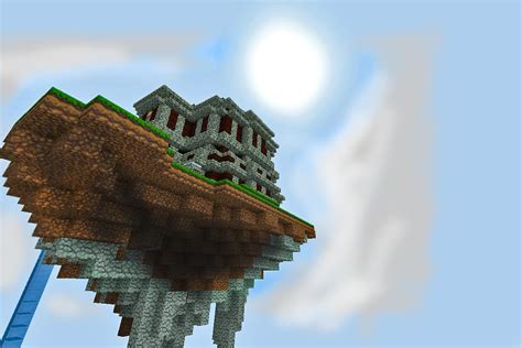 The House In The Clouds Minecraft Map
