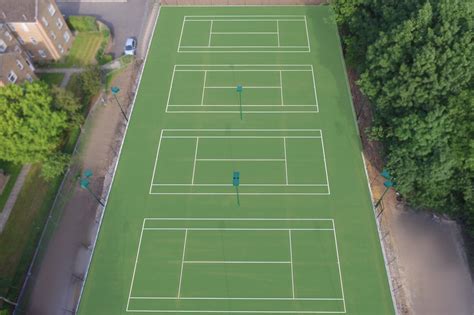 Tennis Courts Complete