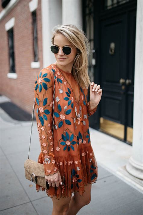 FALL EMBROIDERED DRESS - Styled Snapshots