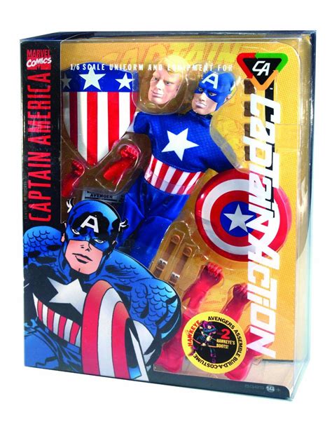 captain action deluxe captain america costume set superhero toys captain america costume