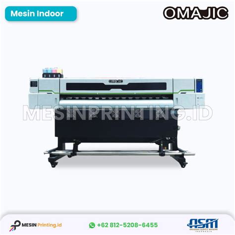 Mesin Printing Ecosolvent Omajic 1800 Double Head Mesin Printing