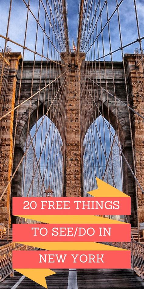 20 Free Things To Seedo In New York Eazynazy New York City Travel