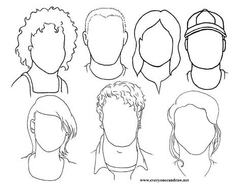 Portrait Practice For Guide Lines Of The Face Have Students Draw A