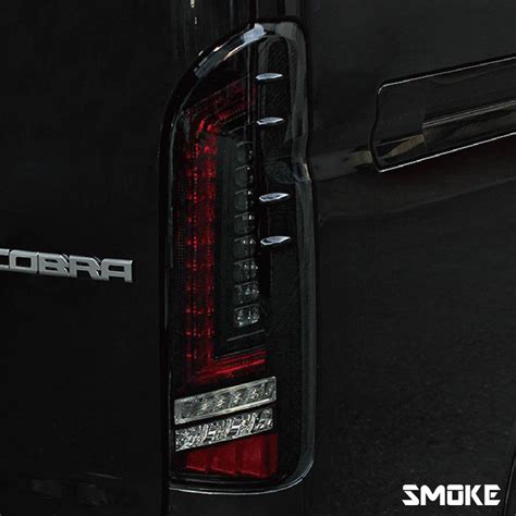【楽天市場】415コブラ Cobra ハイエース用 Led テールランプ （ダークレッド スモーク） プレステージ ラブラーク 200