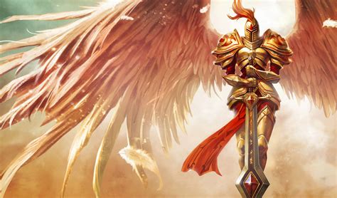 Kayle The Judicator Art League Of Legends Art Gallery