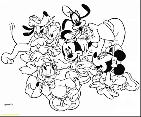 Disney World Coloring Pages Coloring Pages