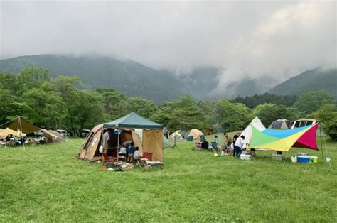 Camping Under Mount Fuji Campervan Travel In Japan