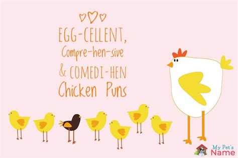 98 Chicken Puns Egg Cellent Compre Hen Sive And Comedi Hen Puns