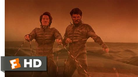 Dune 89 Movie Clip Riding The Sandworm 1984 Hd Youtube