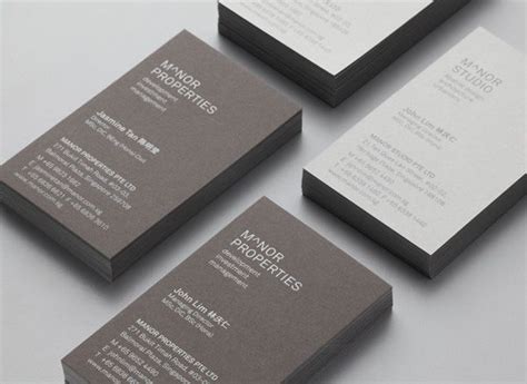 Create your own business card in seconds using beautiful and professional design templates. New Brand Identity for Manor Studio by Manic - BP&O | Name ...