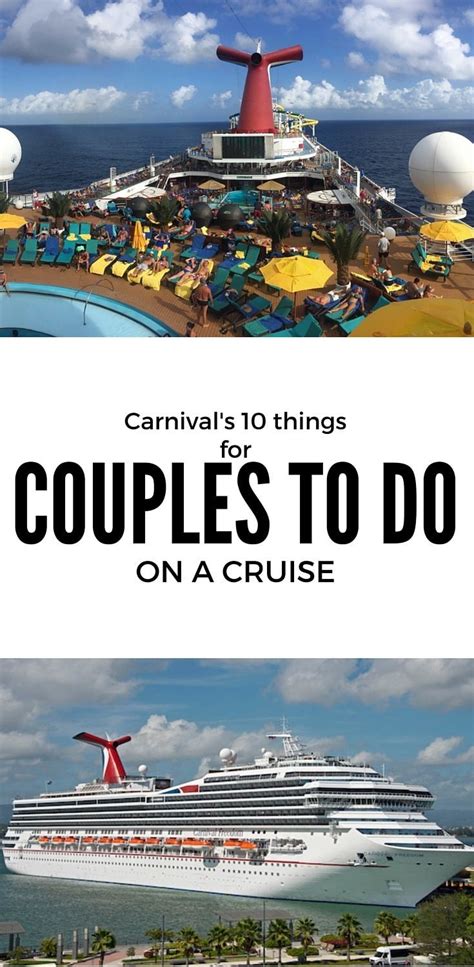 Carnival Cruise Couples Romantic Travel Honeymoon Cruise