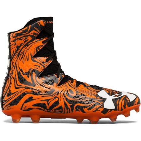 Lyst Under Armour Mens Ua Highlight Lux Mc Football Cleats In Orange