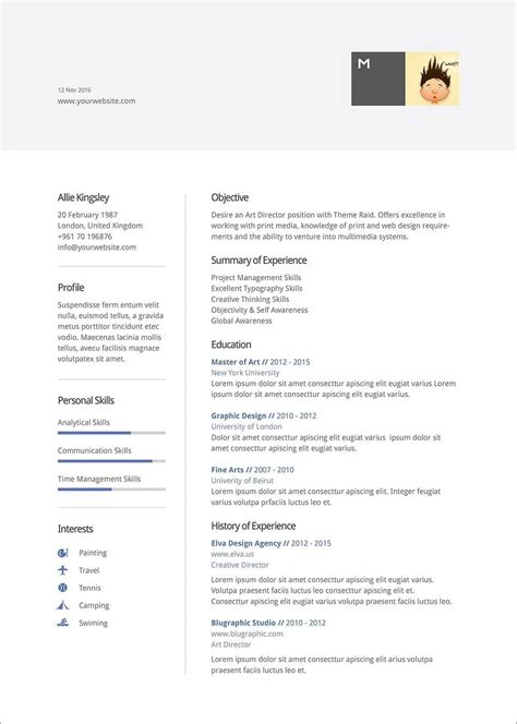 Get your resume noticed in a stack and impress your new employer even before you meet them. 25 Resume Templates for Microsoft Word Free Download