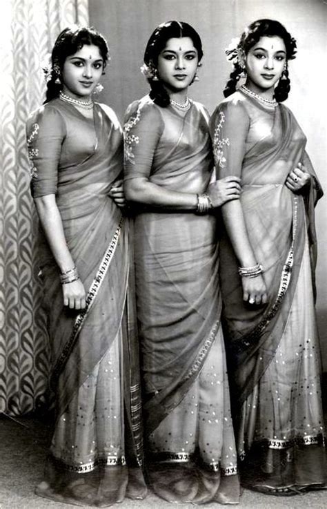 Travancore Sisters Padmini Lalitha Ragini Vintage Bollywood Actresses