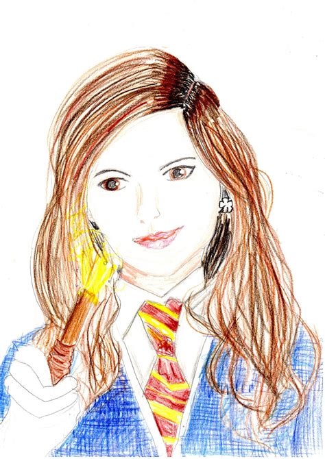 Hermione In Her Hogwarts Uniform Hermione Granger Fan Art 23217859