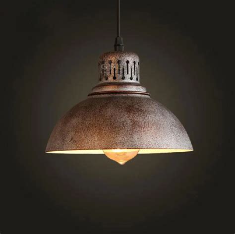 Ac110 220v Retro Industrial Rusty Edison Bulb Hanging Lamp Pendant